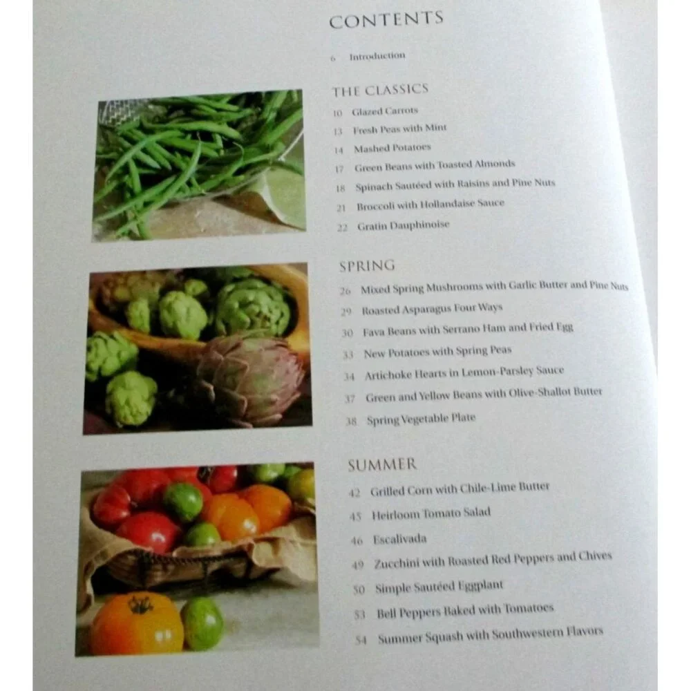 Williams-Sonoma Vegetable Cookbook 40 plus Vegetarian Recipes